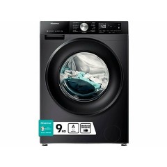 Hisense Πλυντήριο Ρούχων 9kg 1400 Στροφών Μαύρο WF3S9043BB3